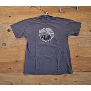 Lord of The Rings T-Shirt The Fellowship of the Ring Gray Sz XL 2001